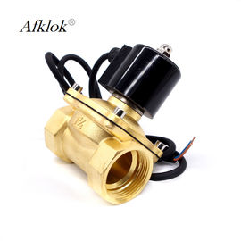 2A Series IP68 Direct Acting 1-1/2 Inch Water Solenoid Valve DC 24V