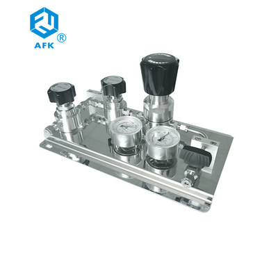 Sistema de abastecimiento neumático del panel del regulador de presión de gas de los múltiples de AFK