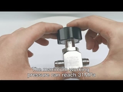 Válvula ultraalta de acero inoxidable de la pureza del VCR de la válvula de diafragma del EP 316 manuales de la válvula de diafragma