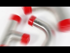 Fittings de tubos de acero inoxidable de gas medio con conexión de soldadura y certificación CE ISO9001